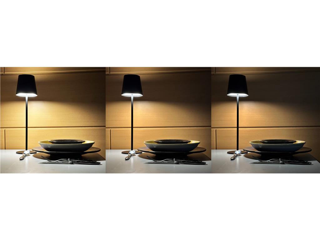 Namizna svetilka na dotik / 10x10x37cm / 1kos