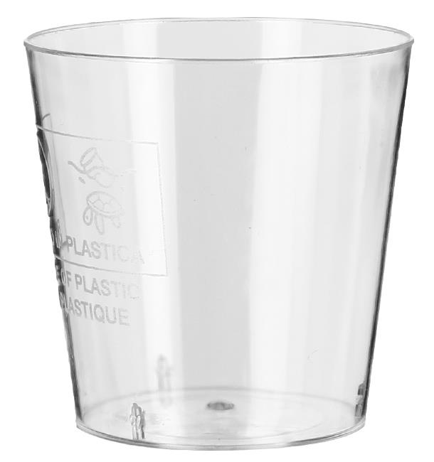 Plastični kozarci / PS / 40ml / 0.02L in 0.04L CE / 40kos