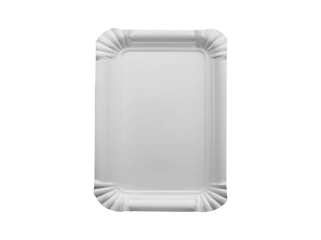 Papirnat krožnik pravokoten / 21x15cm / 250kos