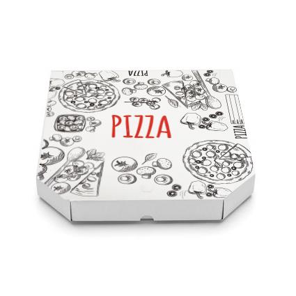 Pizza škatla / 46x46x4cm / 100 kos / potiskana