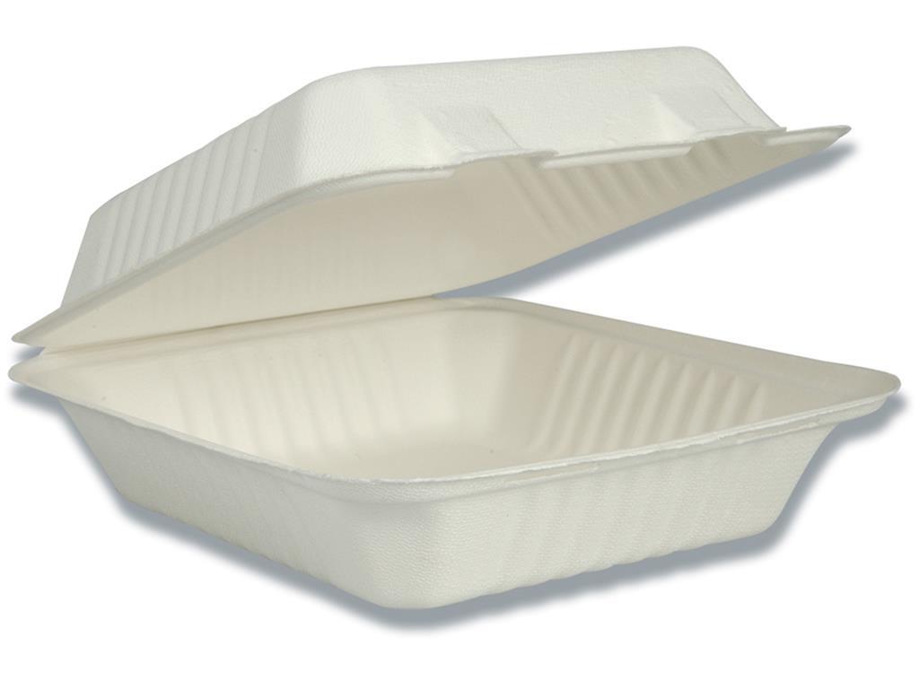 Embalaža za takeaway / HP4 / EKO / 22x20x8cm / 1-del / 50kos