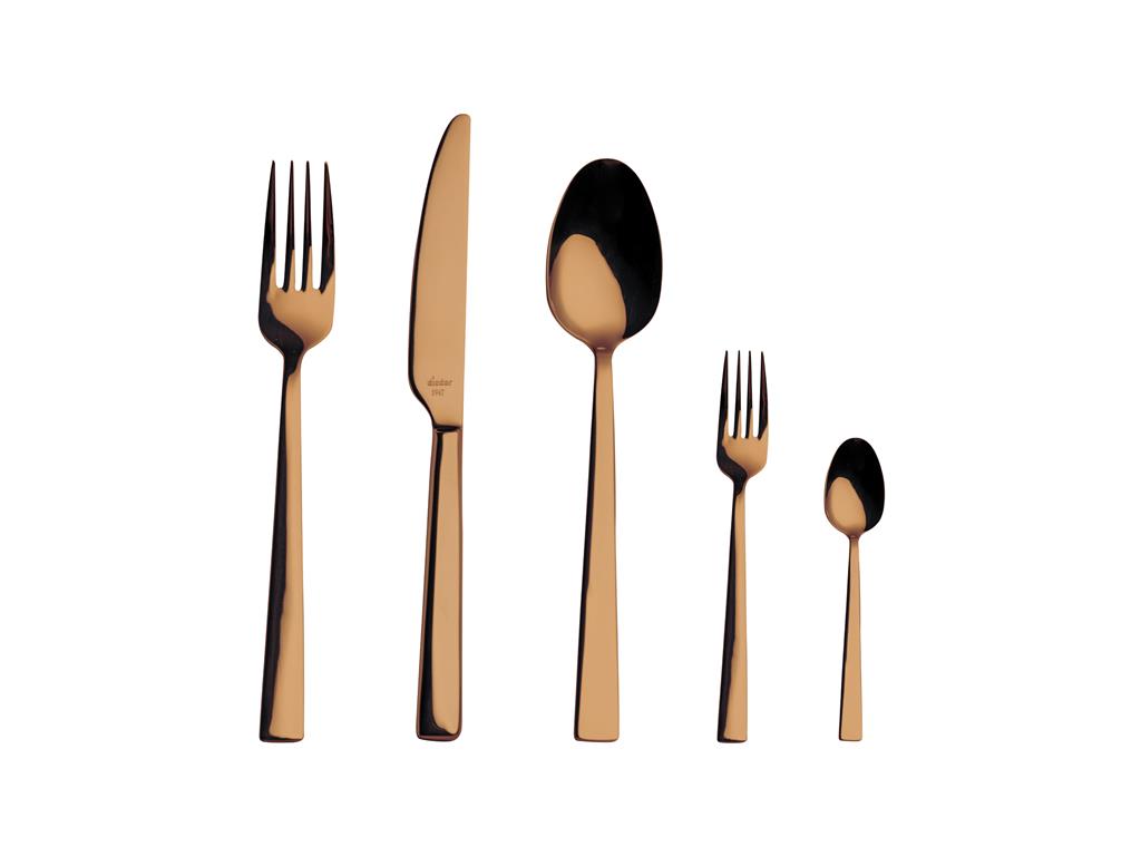 Sare Bronze desertna vilica / 3mm / 16cm / 12 kos