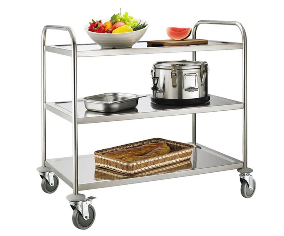 Servirni voziček / tri police / 95x50x95cm