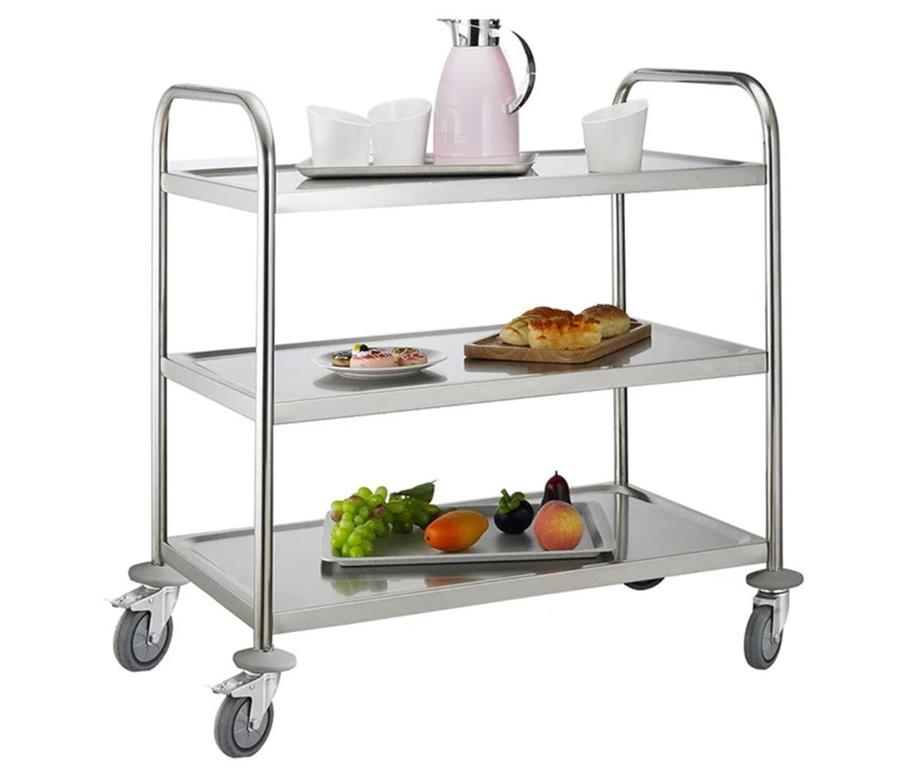 Servirni voziček / tri police / 95x50x95cm