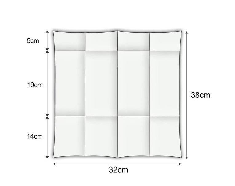 Žepki za pribor / Soft Point / 10x20cm / beli / 50kos