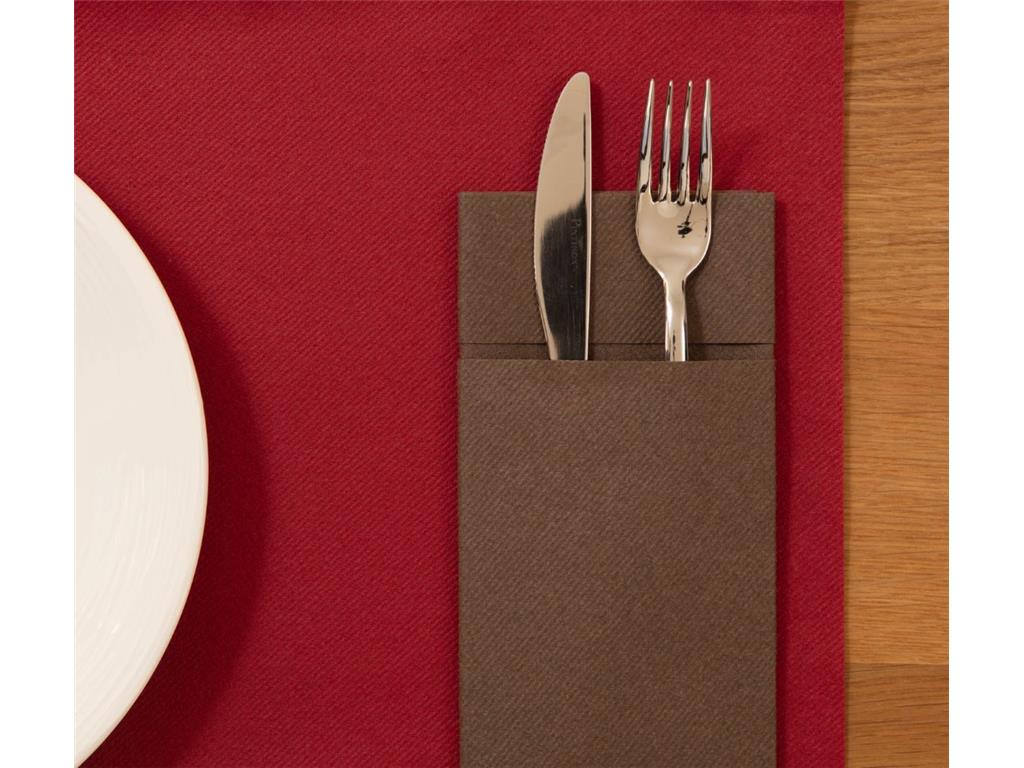 Žepki za pribor / Soft Point / 8x19cm / rjavi / 50kos