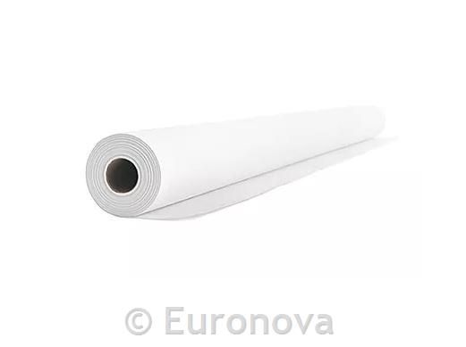 Papirnati prt Airlaid / 120cm / 24m / bel