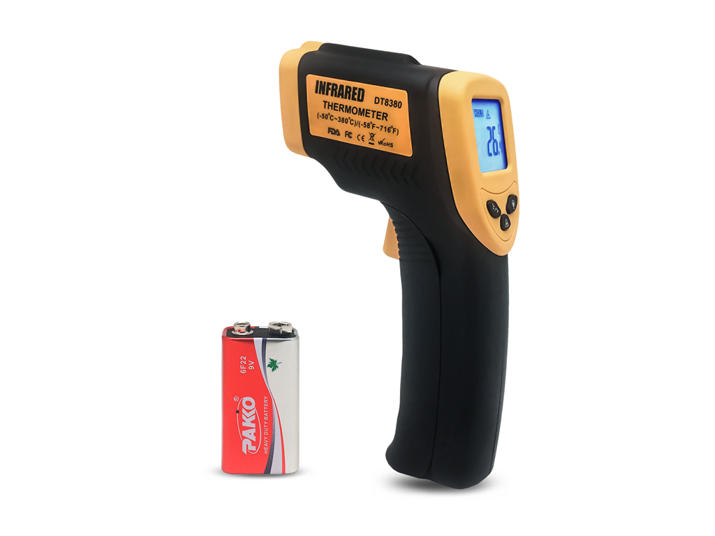 Laserski termometer / infrardeči / -32°C do +400°C