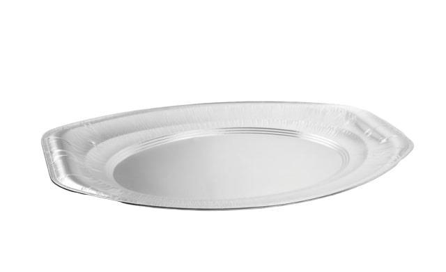Alu pladenj oval / 55x35cm / 25kos