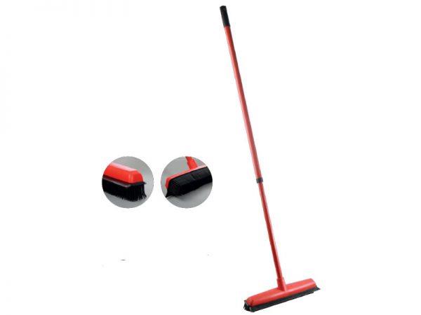 Gumijasta metla s teleskopskim ročajem / 1kos
