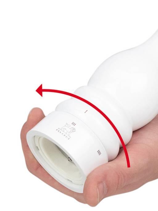 Mlinček za sol Paris / 22cm / bel / u'Select