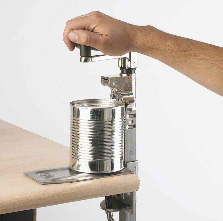 Namizni odpirač / za konzerve / 60cm