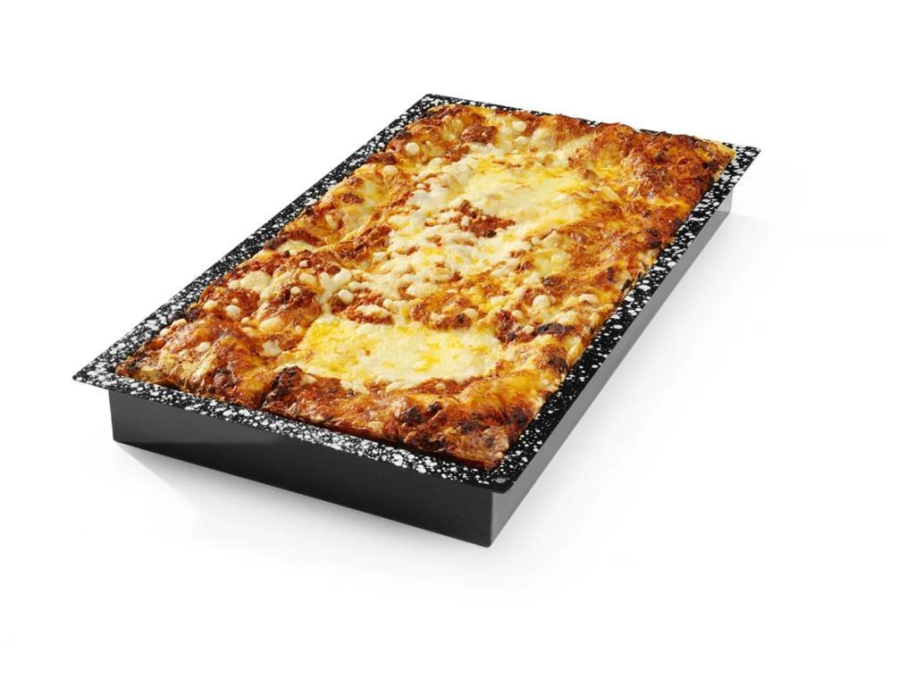 Pekač za konvektomat pečico / GN 1/1 / 40mm / granit-emajl