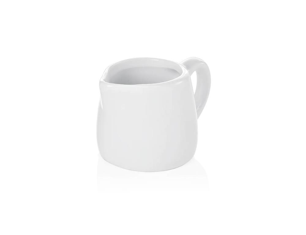 Vrček za mleko / 30ml / porcelan / 12 kos