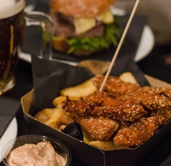 Fingerfood pladenj / 15x14x4cm / črn / 400kos