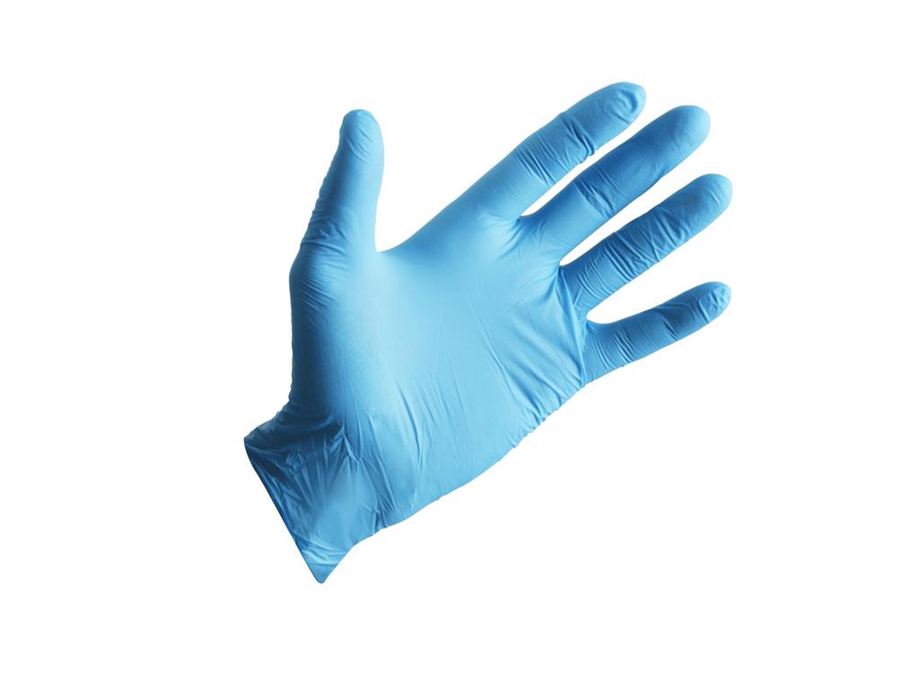 Nitril rokavice / modre / M / 100 kos