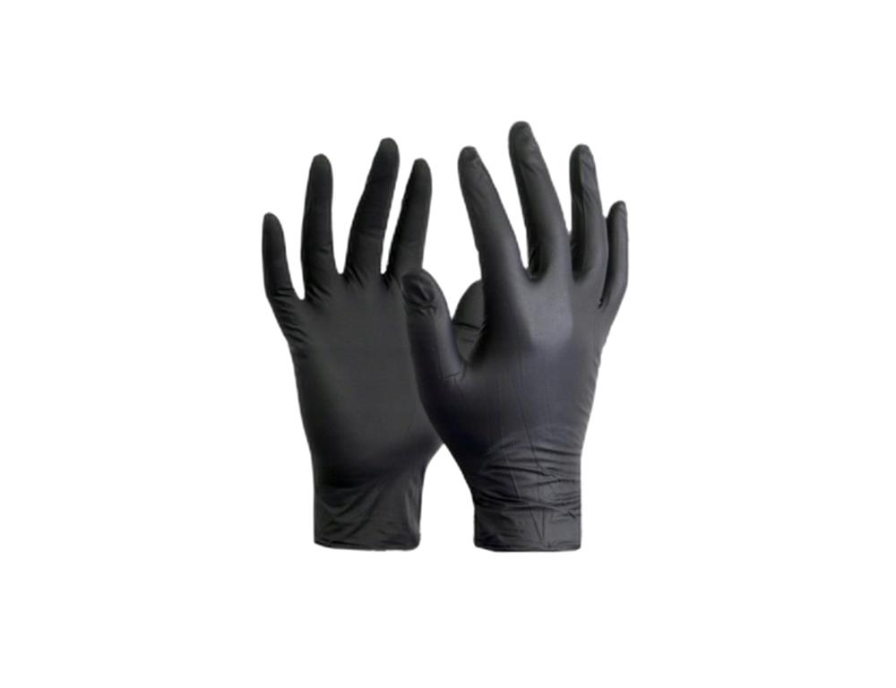 Nitril rokavice / črne / XL / 100 kos