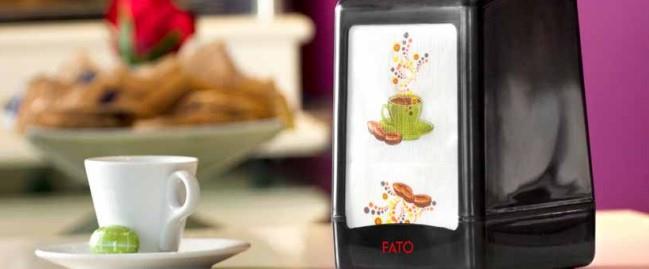 Servieti za podajalec / 17x17cm / sladoled / 2000kos