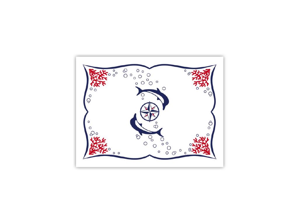 Papirnati podstavki / 40x30cm / delfin / 250kos