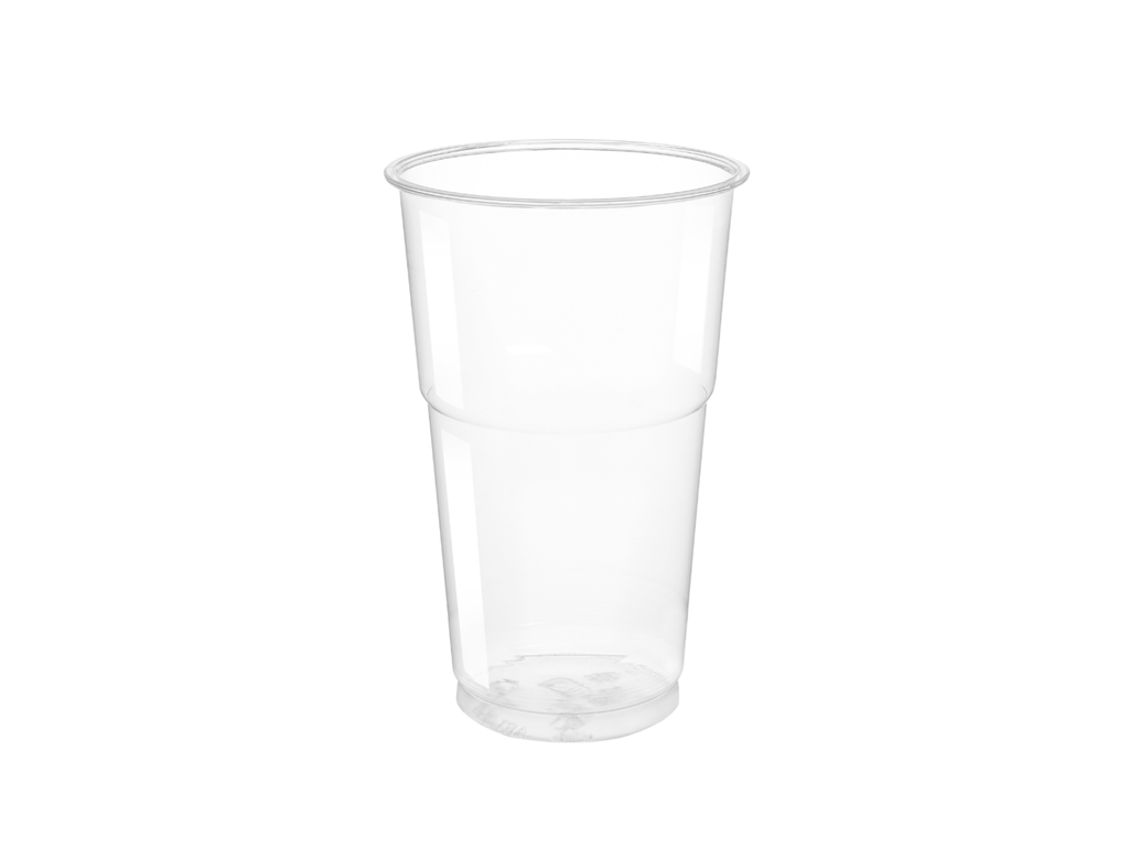 Plastični kozarci / rPET / 350ml / oznaka 0.3L /78mm/ 50kos
