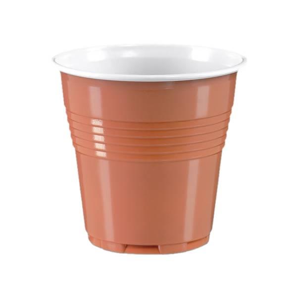 Plastični kozarci / PS / 80ml / 57mm / rjavi / 100kos
