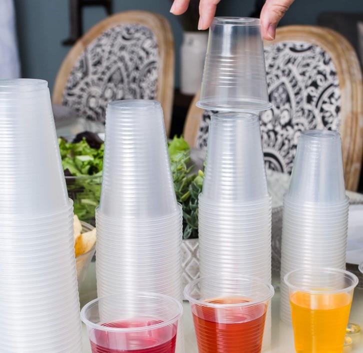 Plastični kozarci / PS / 200ml / 70mm / 100kos