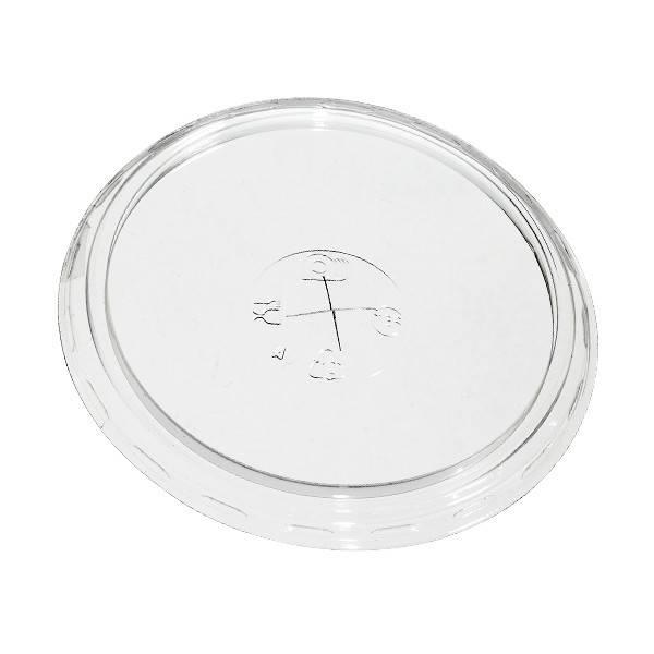 Plastični kozarci / rPET / 95mm / pokrov z odprtino / 50kos