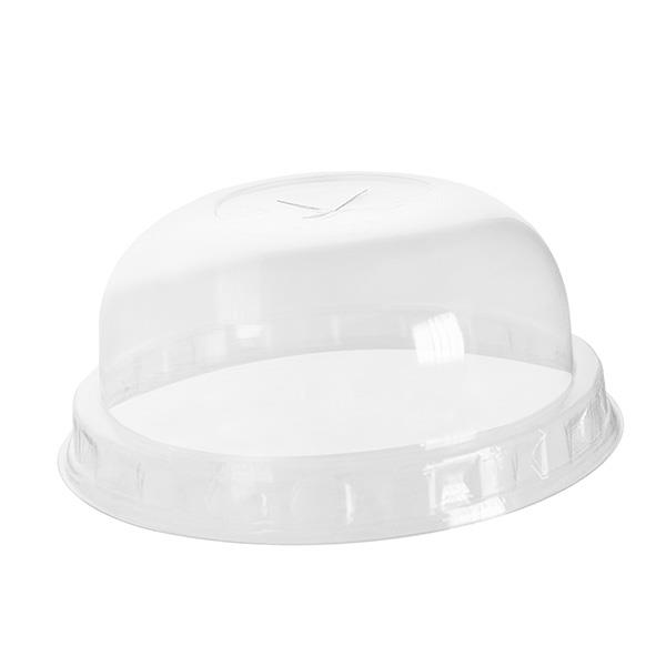 Plastični kozarci / rPET / 95mm / kupola z odprtino / 50kos
