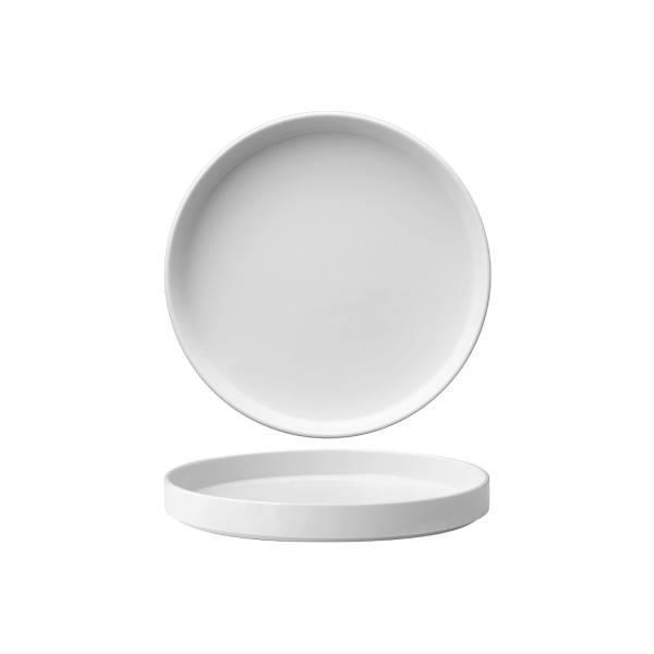 Oslo plitki krožnik / 28cm / belo matiran / 6kos