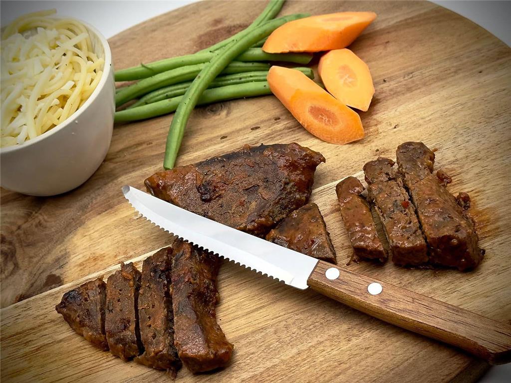 Vilica z lesenim ročajem / 20cm / 6kos