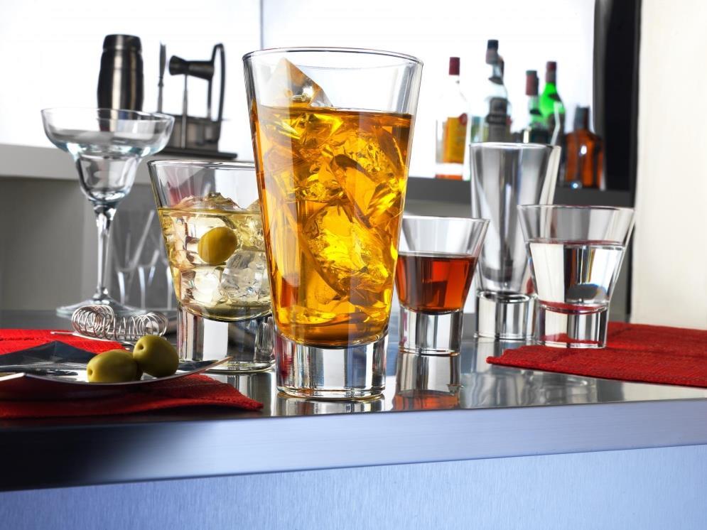 Kozarec za sadno kupo Ypsilon / 38cl / 12 kos