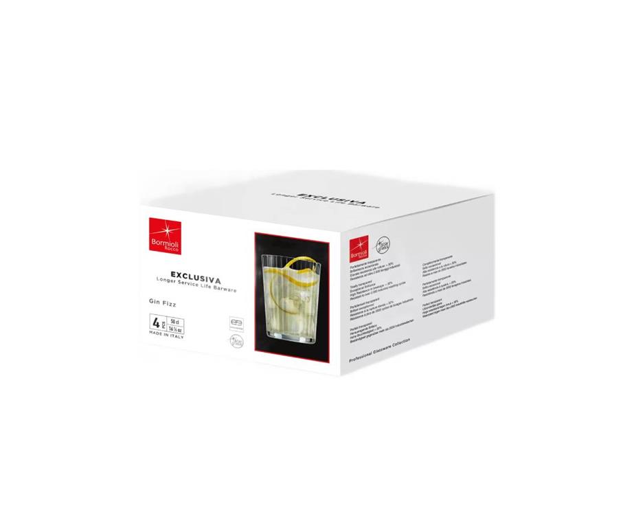 Kozarec Exclusiva Gin Fizz / 50cl / 12kos