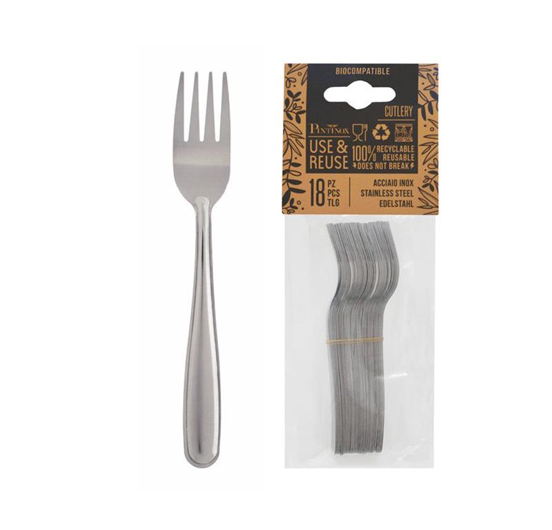 Use&Reuse vilice / rf / 16cm / 18kos