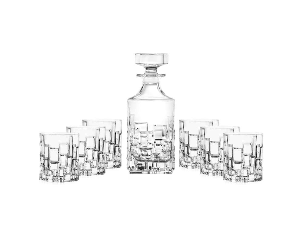Set Etna / Dekanter + kozarci za Whisky / 7kos