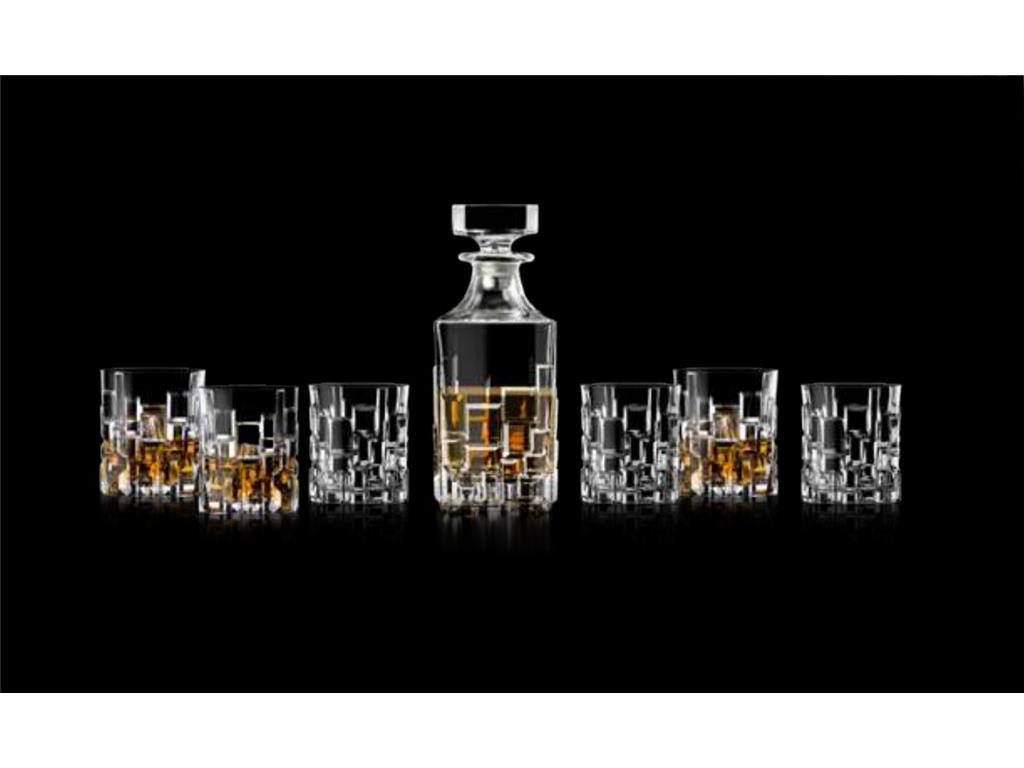 Set Etna / Dekanter + kozarci za Whisky / 7kos