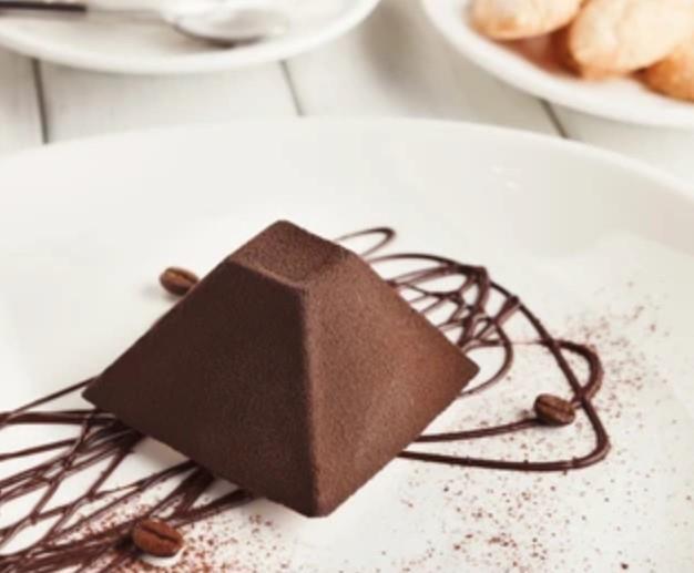 Silikonski model piramida / 6 vtisov / 71x40mm