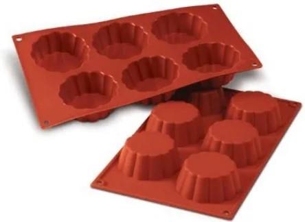 Silikonski model brioche / 6 vtisov / 79x30mm