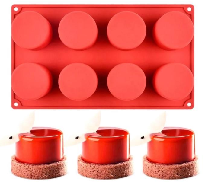 Silikonski model cilinder / 8 vtisov / 60x35mm