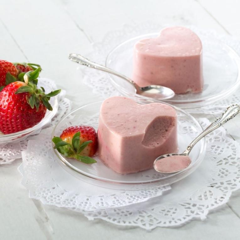 Silikonski model srce / 8 vtisov / 65x60mm