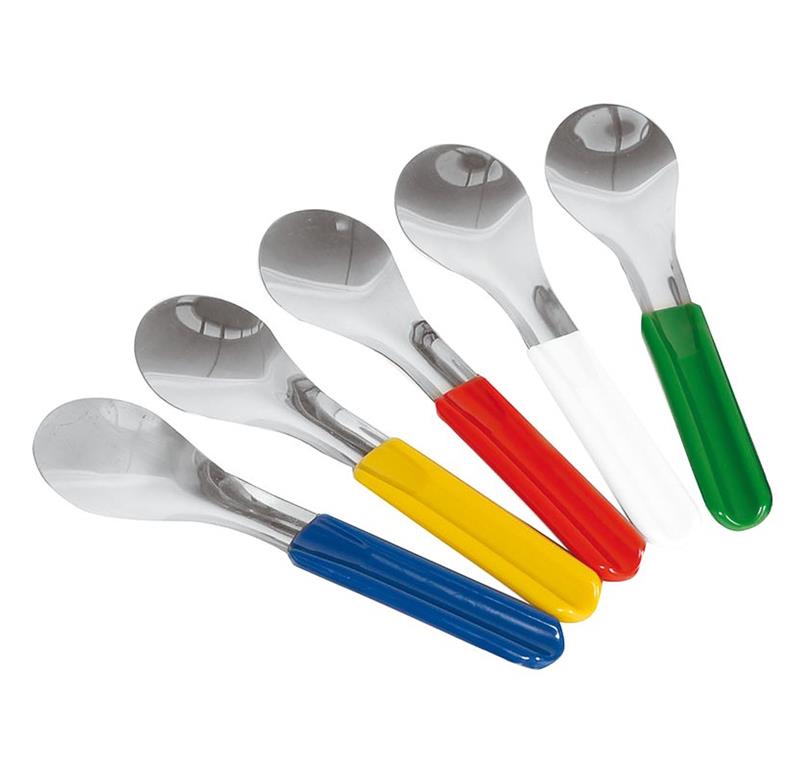 Žlica za sladoled / rdeča