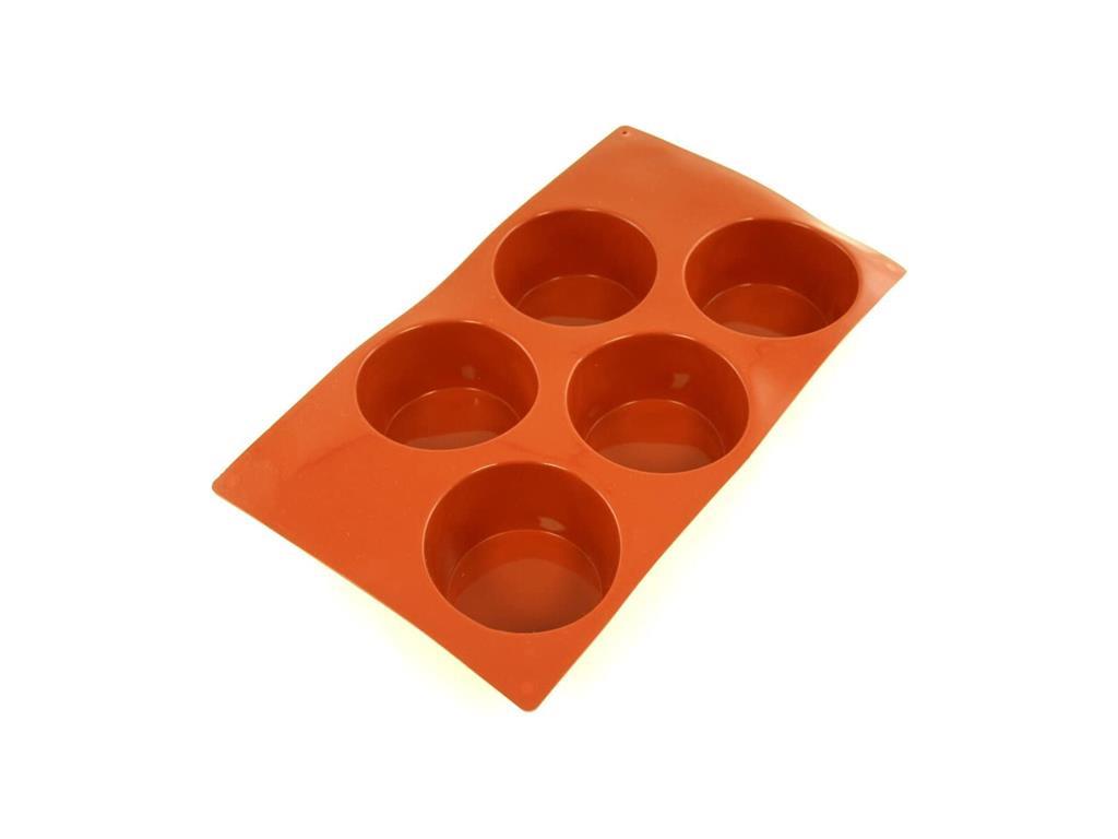 Silikonski model muffin / 5 vtisov / 80x35mm
