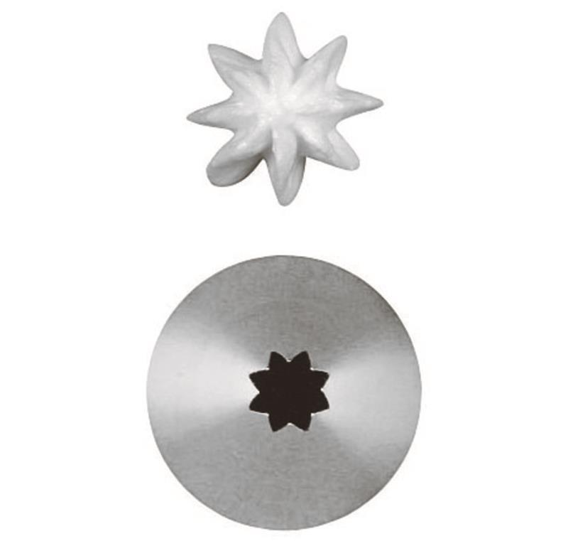 Slaščičarski nastavek za dresirno vrečko / 6kos