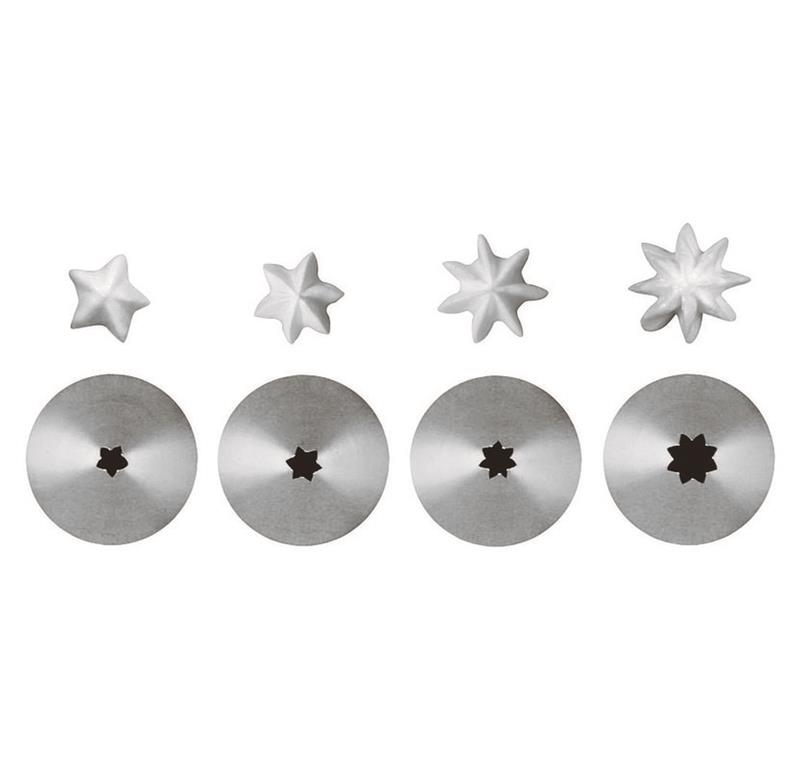 Slaščičarski nastavek za dresirno vrečko / 6kos