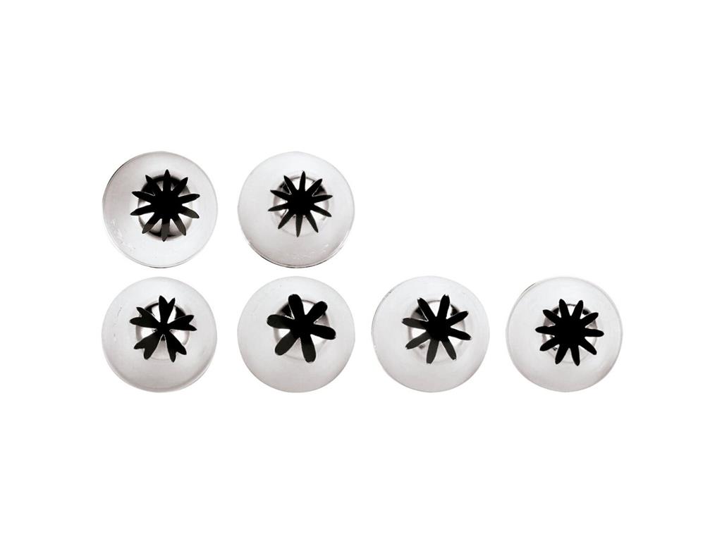 Nastavek za okraševanje tort / set 6kos