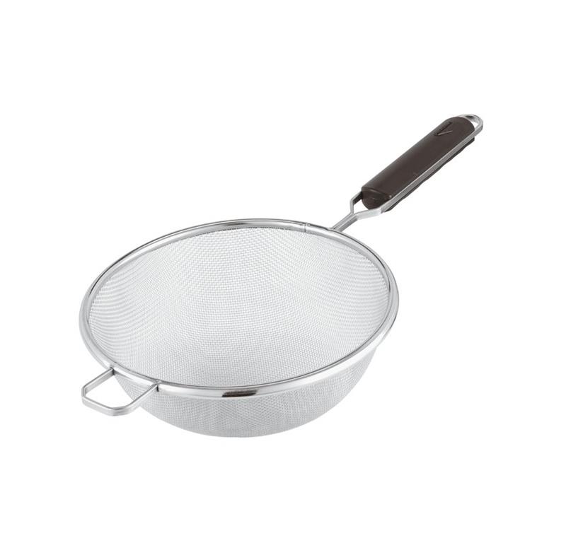 Okroglo cedilo / enojno / fina mreža / 14cm