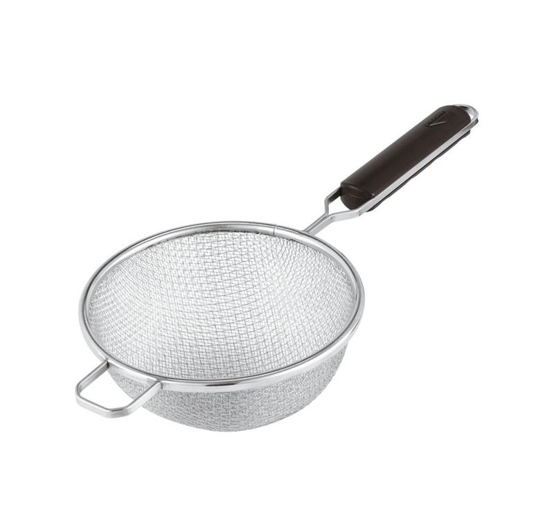 Okroglo cedilo / dvojno / fina mreža / 18cm