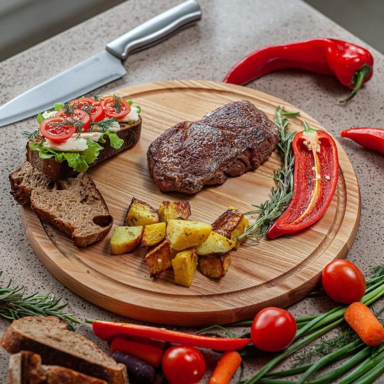 Lesen servirni krožnik / 30cm