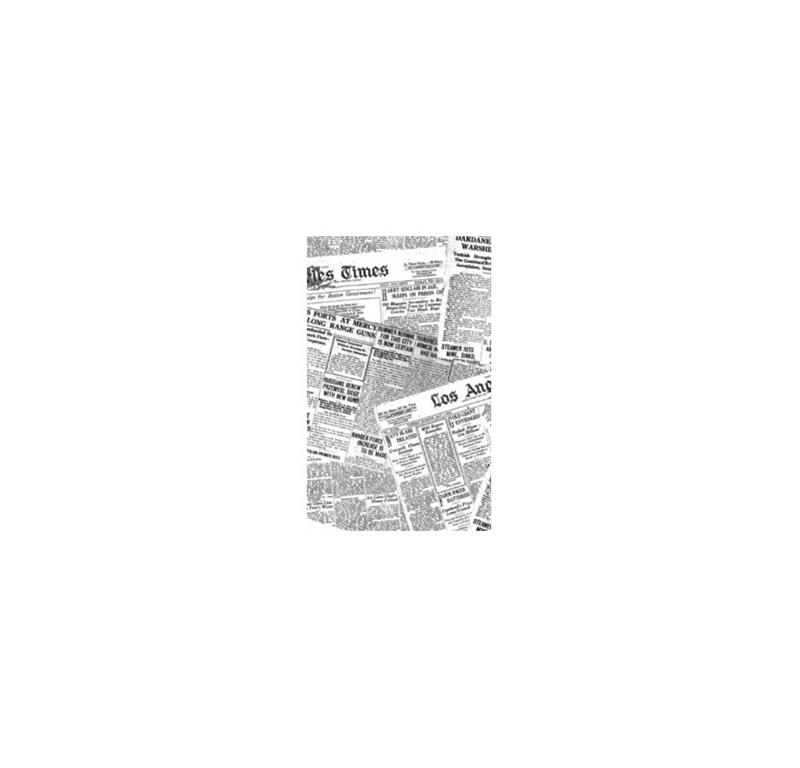 Maščobno odbojni papir / 13x20cm / časopis / 500kos