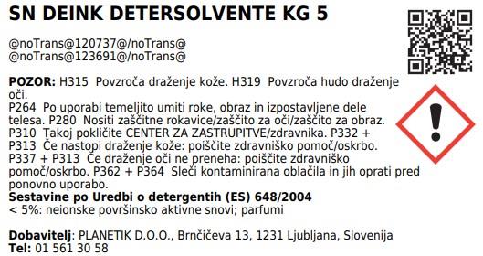 Čistilo za črnilo Deink / 750ml