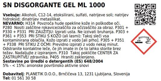 Sredstvo za odmaševanje odtokov / 1000ml